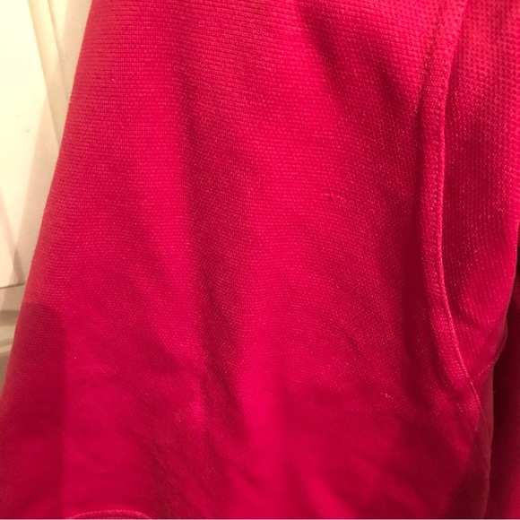 Marmot Jackson Hole Embroidered Quarter Zip Pullover Red Men’s Size Medium - Picture 9 of 10